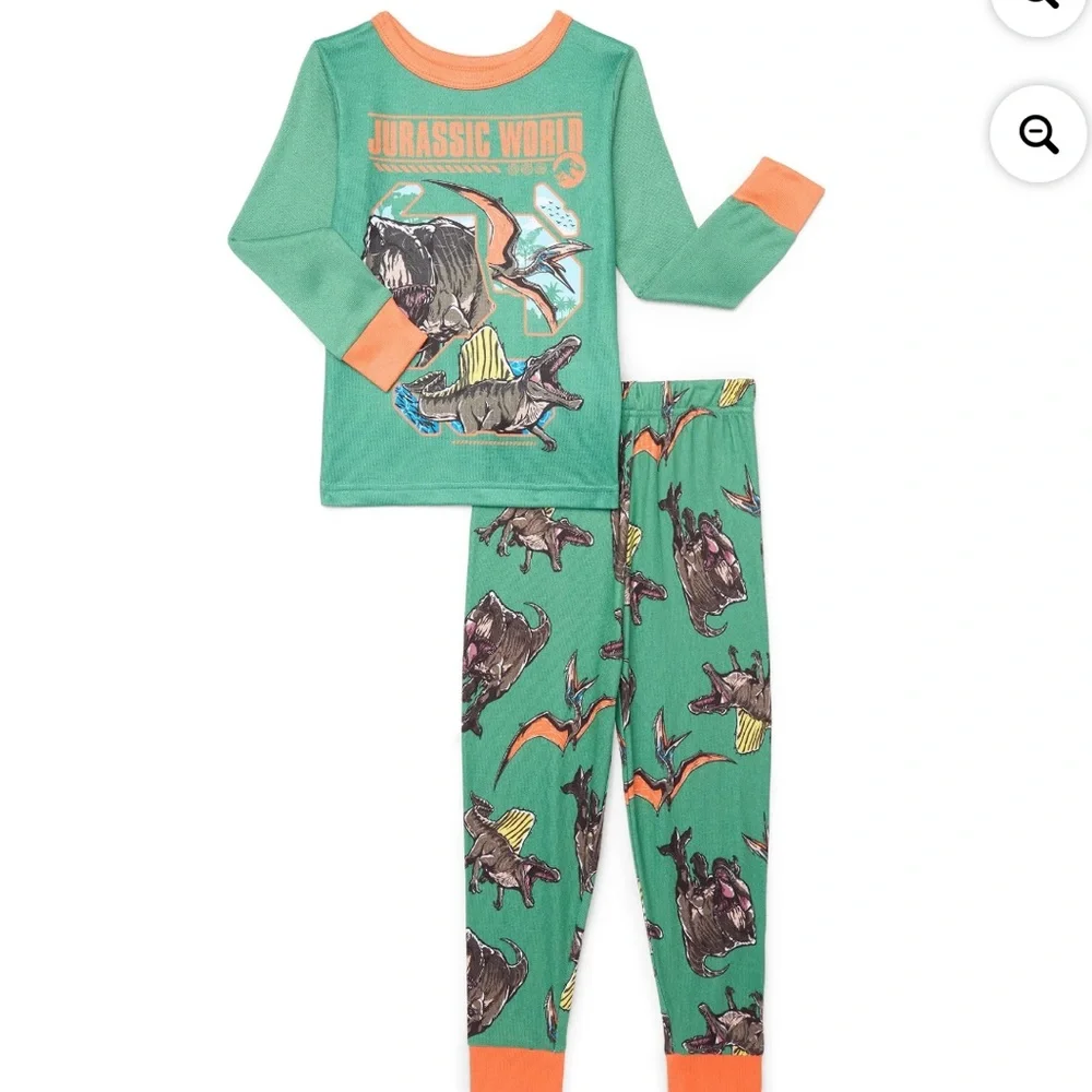 NWT Size 8 Jurassic World Kids Pajama Set